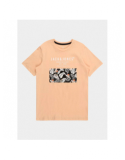 T-shirt chill shape orange garçon - Jack & Jones