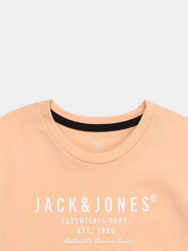 T-shirt chill shape orange garçon - Jack & Jones