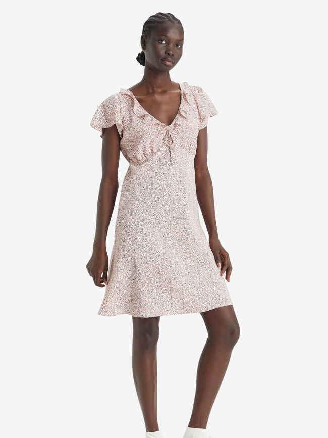 Robe courte droite mylene imprimés rose femme - Levi's