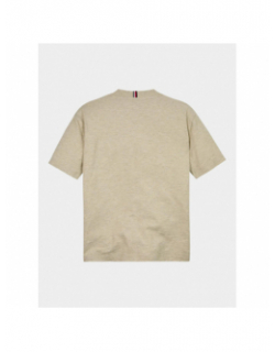 T-shirt monotype logo vert olive garçon - Tommy Hilfiger