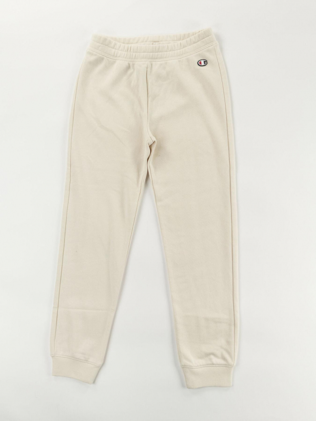 Jogging rib cuff beige fille - Champion