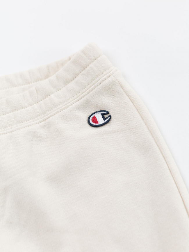 Jogging rib cuff beige fille - Champion