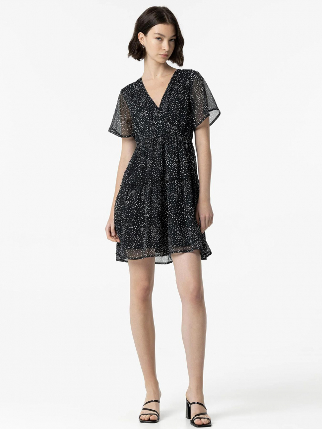 Robe imprimés locura noir femme - Tiffosi