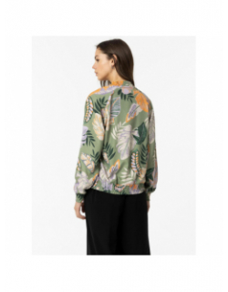 Veste bomber légère leesa vert femme - Tiffosi