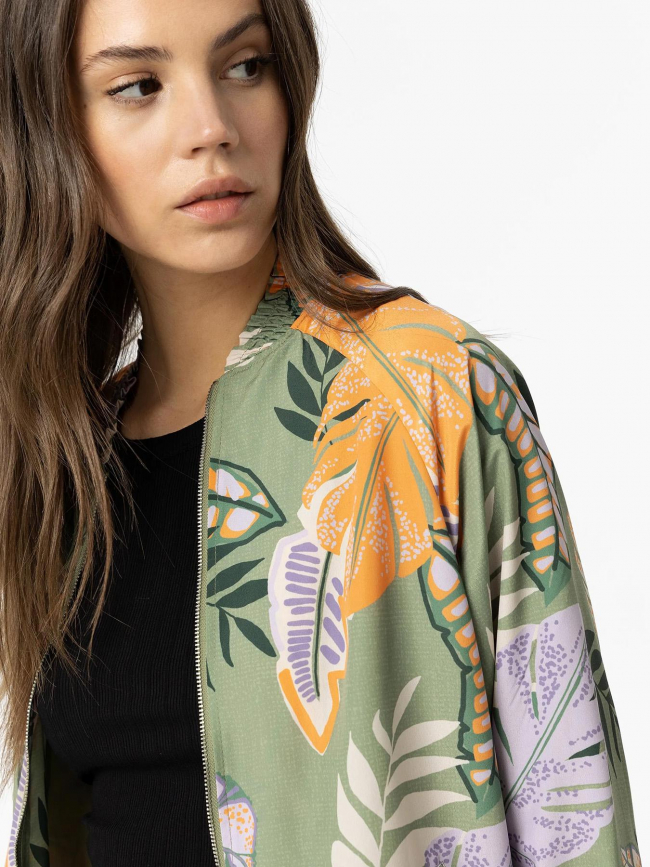 Veste bomber légère leesa vert femme - Tiffosi