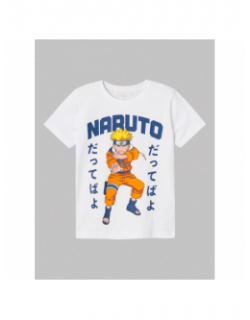 T-shirt naruto blanc enfant - Name It