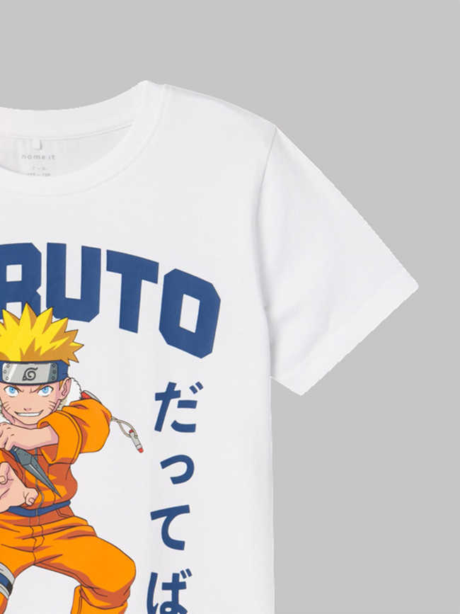 T-shirt naruto blanc enfant - Name It