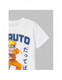 T-shirt naruto blanc enfant - Name It