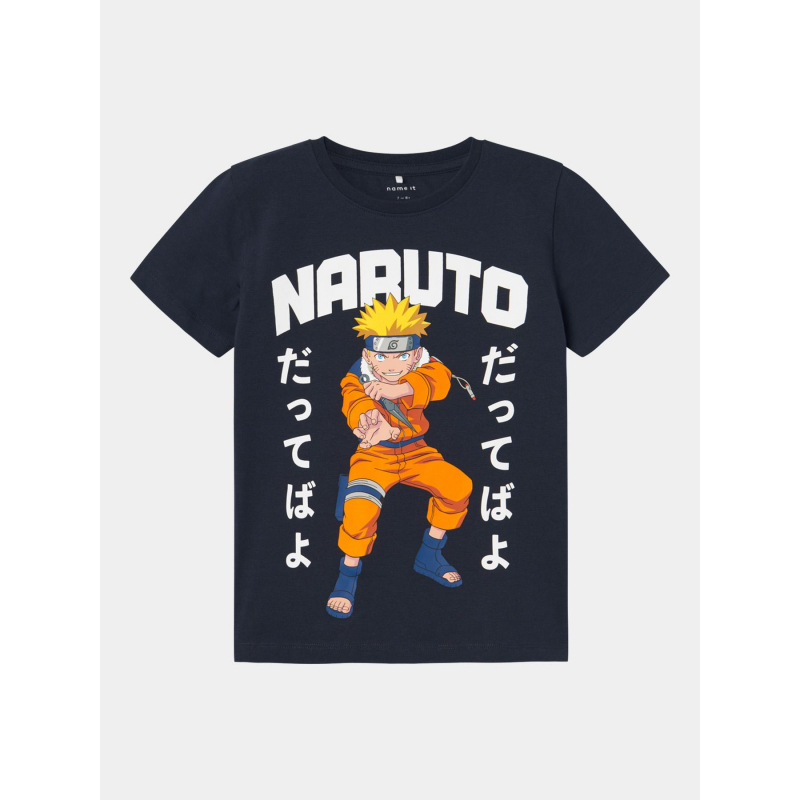 T-shirt naruto bleu marine enfant - Name It