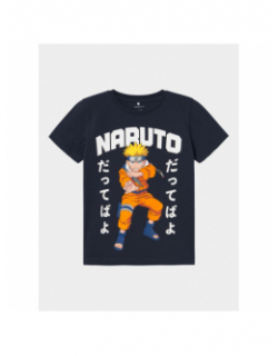 T-shirt naruto bleu marine enfant - Name It