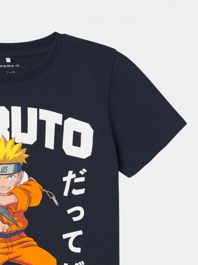 T-shirt naruto bleu marine enfant - Name It