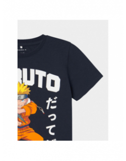 T-shirt naruto bleu marine enfant - Name It