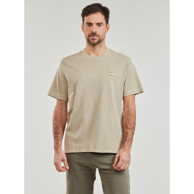 T-shirt erick beige homme - Teddy Smith