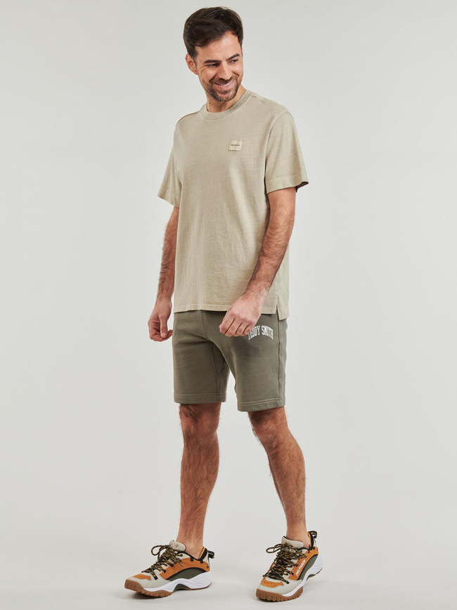 T-shirt erick beige homme - Teddy Smith