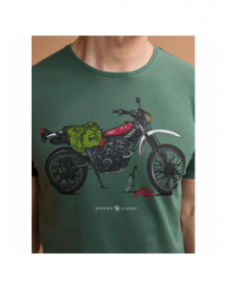 T-shirt legendary towbar kaki homme - Benson & Cherry