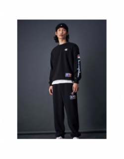 Sweat crewneck logo noir homme - Champion