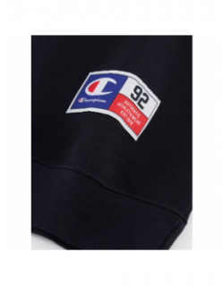 Sweat crewneck logo noir homme - Champion