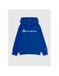 Sweat à capuche hooded bleu enfant - Champion