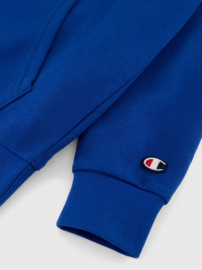 Sweat à capuche hooded bleu enfant - Champion