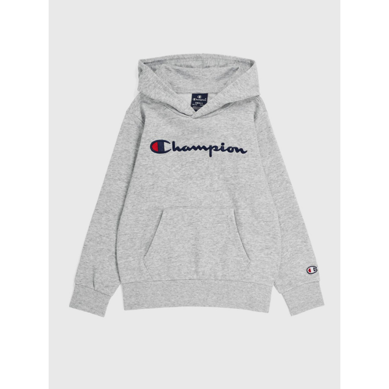 Sweat à capuche hooded gris enfant - Champion