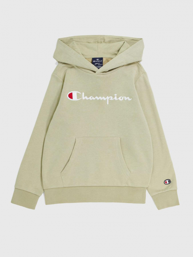 Sweat à capuche hooded beige enfant - Champion