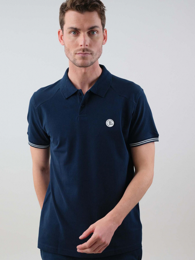 Polo dean bleu marine homme - Deeluxe