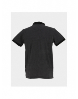 Polo baky imprimé noir homme - Deeluxe