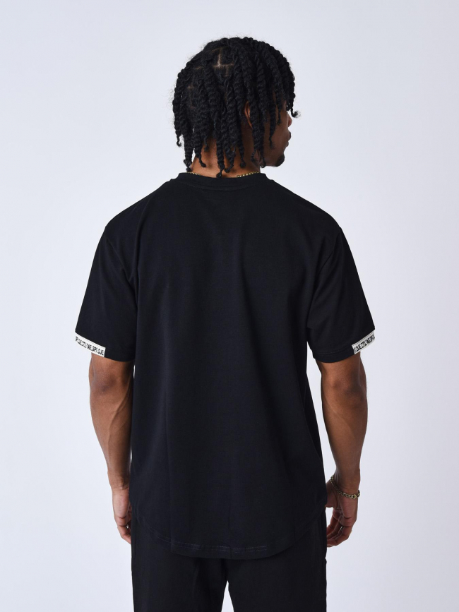 T-shirt logo brodé noir homme - Project X Paris