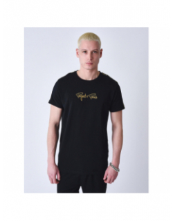 T-shirt logo brodé noir homme - Project X Paris