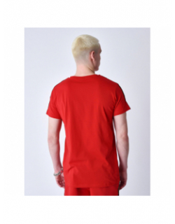 T-shirt logo brodé rouge homme - Project X Paris