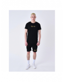 Short logo brodé noir homme - Project X Paris