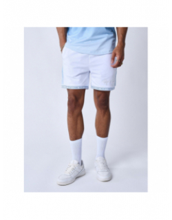 Short logo brodé blanc bleu homme - Project X Paris