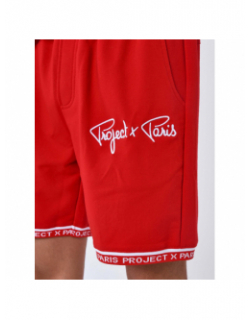 Short logo rouge homme - Project X Paris