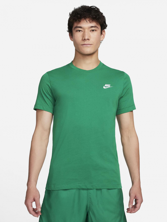 T-shirt sportswear club uni vert homme - Nike