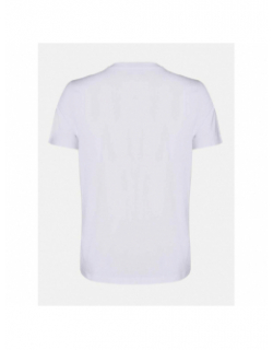 T-shirt slim cafers blanc homme - Kappa