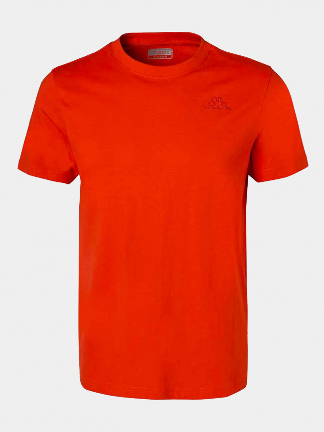 T-shirt slim cafers rouge homme - Kappa