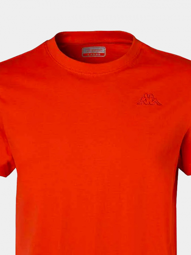 T-shirt slim cafers rouge homme - Kappa