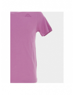 T-shirt slim cafers violet homme - Kappa