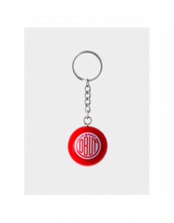 Porte clé logo vintage pétanque rouge - Obut