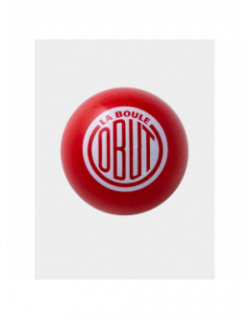 Porte clé logo vintage pétanque rouge - Obut