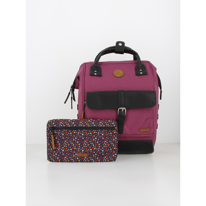 Sac à dos mini adventurer singapour violet noir - Cabaïa
