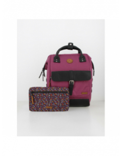 Sac à dos mini adventurer singapour violet noir - Cabaïa