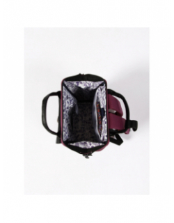 Sac à dos mini adventurer singapour violet noir - Cabaïa