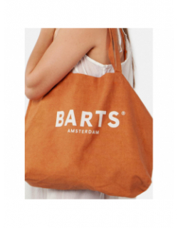 Sac cabas tote bag reau uni orange femme - Barts