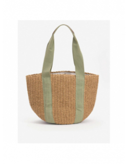 Sac magdalena beige vert femme - Tiffoni