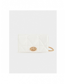 Sac bandoullière pop blanc femme - Morgan