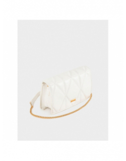 Sac bandoullière pop blanc femme - Morgan