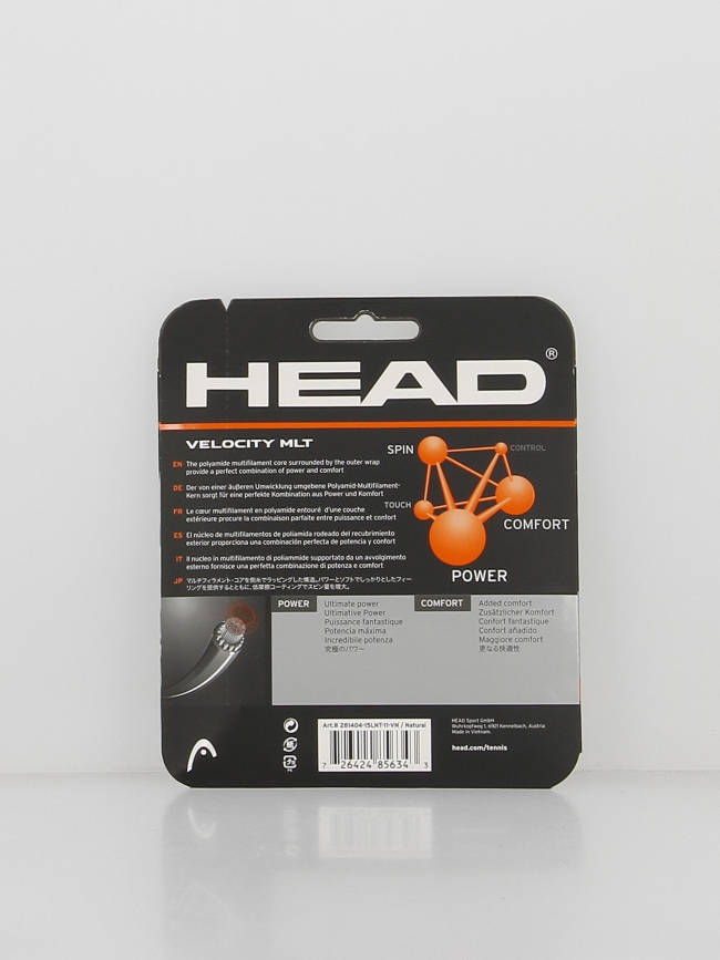 Cordage de tennis velocity mlt - Head