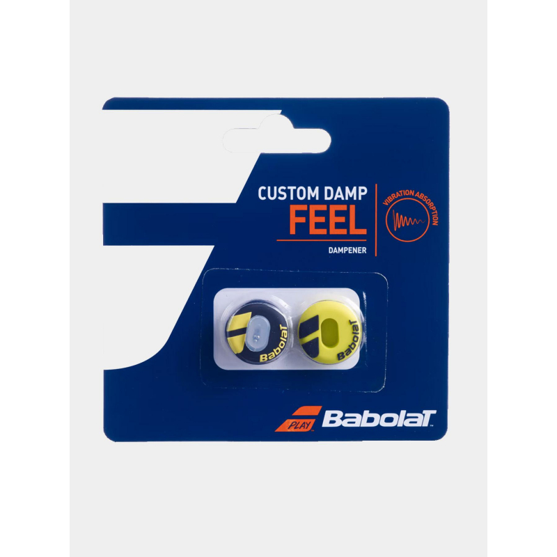 Pack 2 anti-vibrateurs custom damp tennis - Babolat