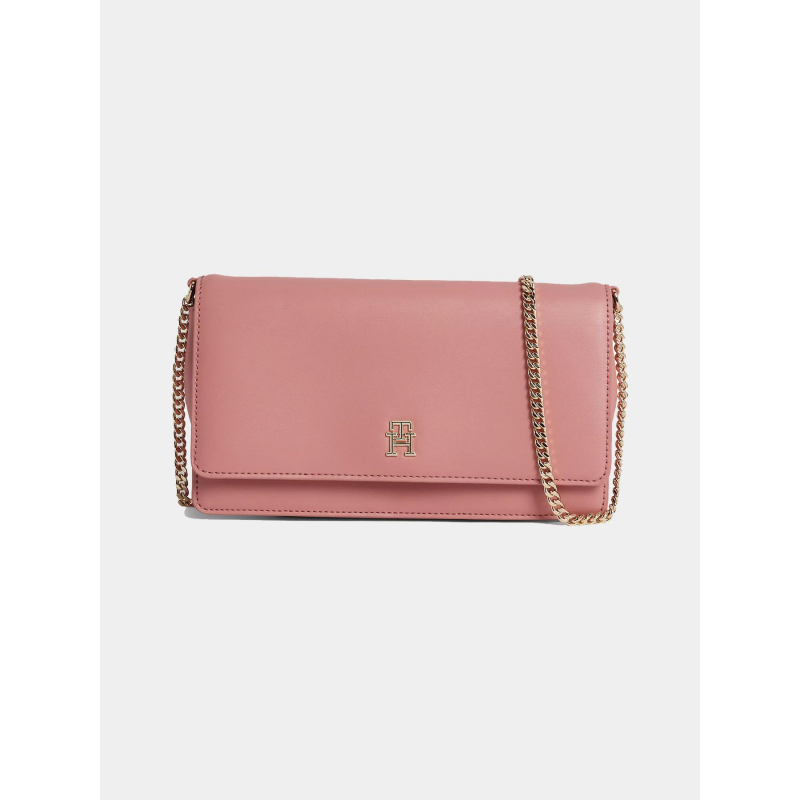 Sac bandoulière refined rose femme - Tommy Hilfiger